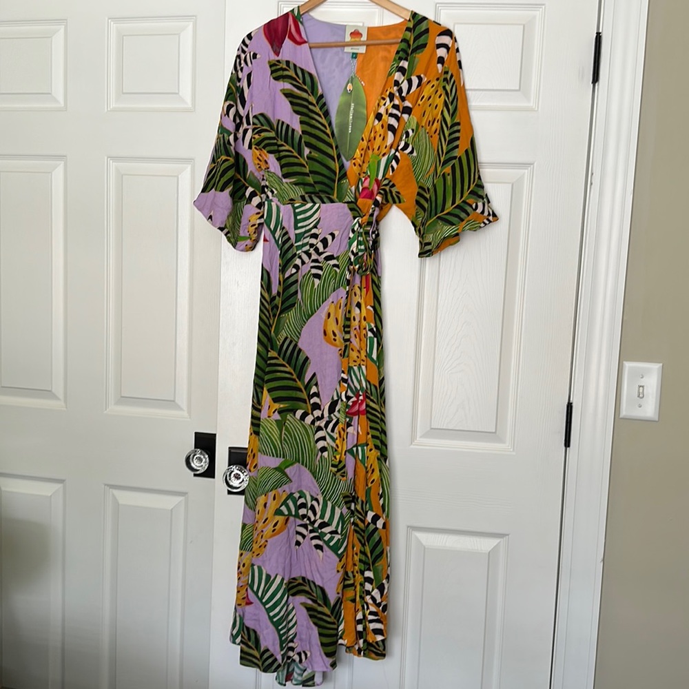 Farm rio wrap dress